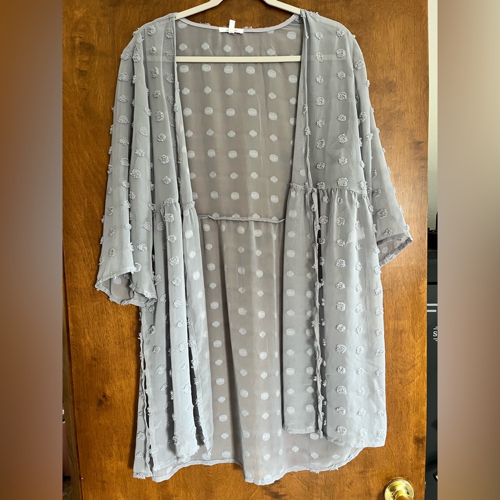 Light blue kimono